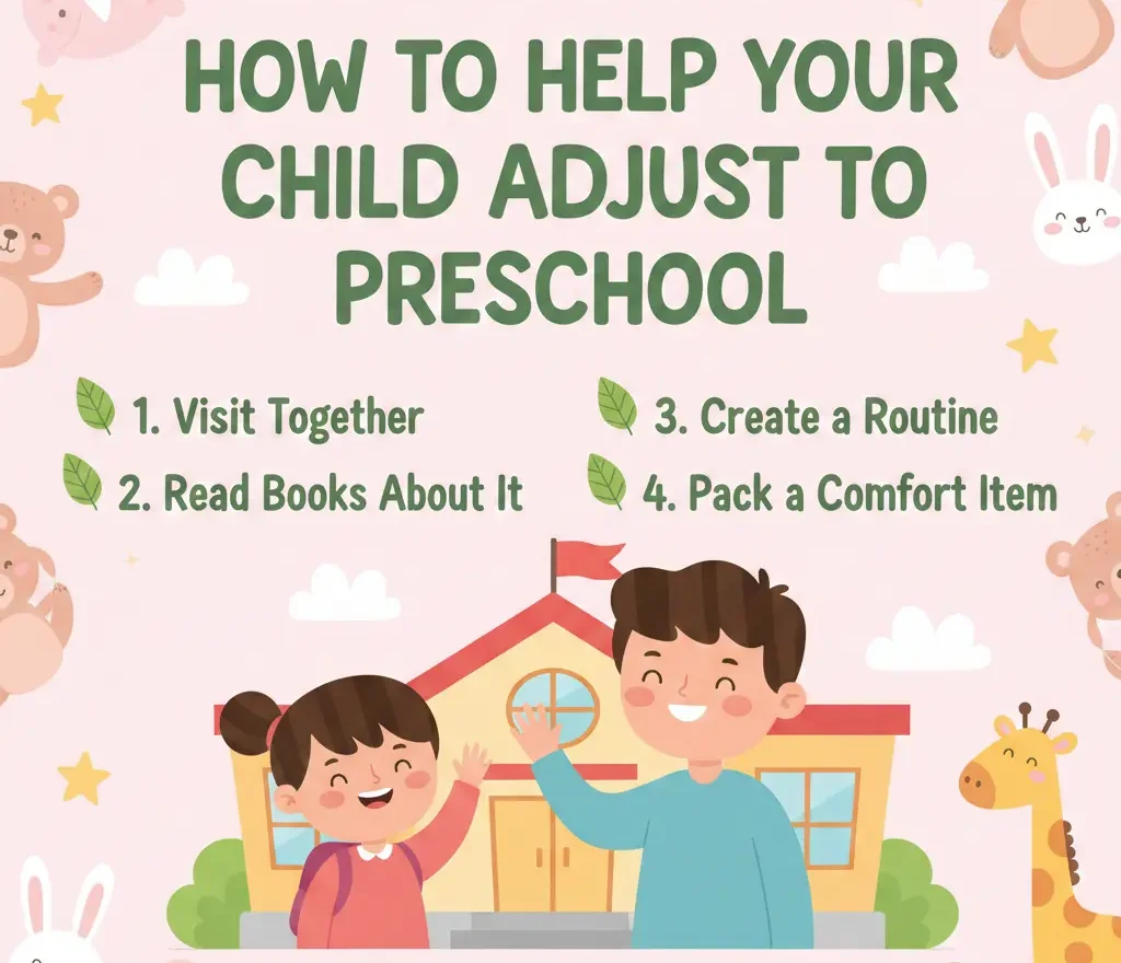 How to Help Your Child Adjust to Preschool